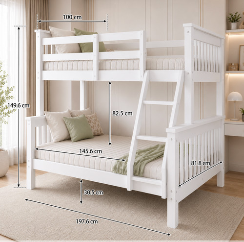 Triple sleeper bunk bed - triple,