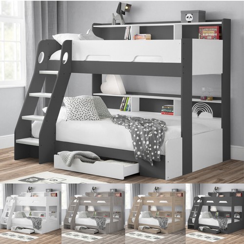Wood bunk bed - bunk,