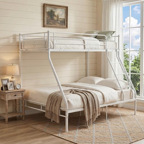 Triple metal bunk - bunk, bed