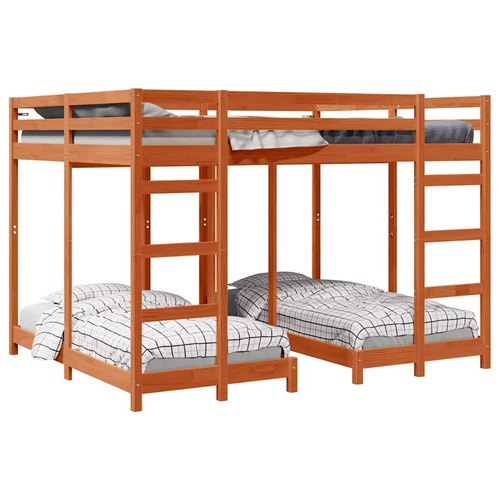 Triple bunk bed - bed, frame
