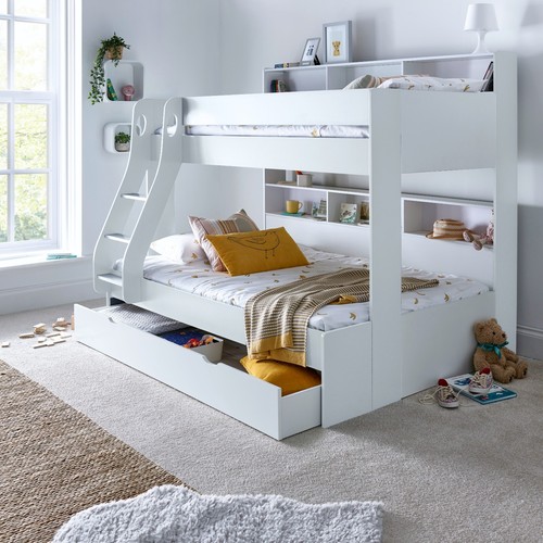 Oliver white triple sleeper - triple,