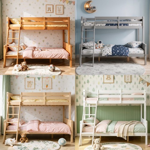Triple bunk bed - triple, 3ft/4ft