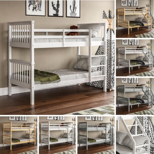 Bunk bed triple - bunk, solid