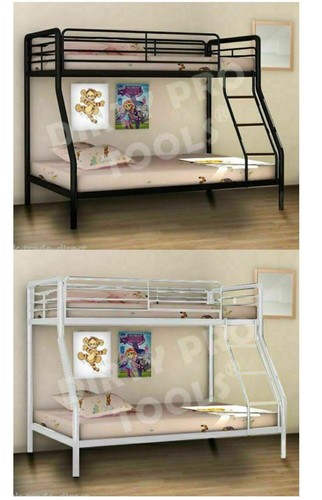 Metal bunk bed single 3ft - metal,