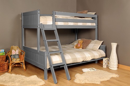 Triple bunk bed grey sleeper - triple,