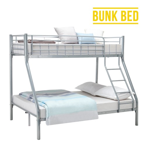 Metal bunk bed frame triple - bunk,