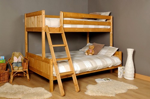Triple sleeper bunk - sleeper, bed