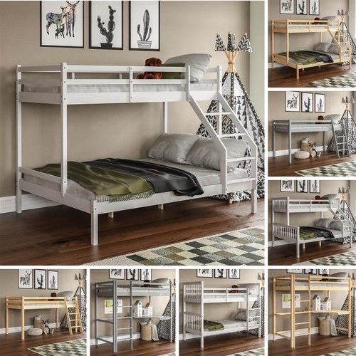 Bunk bed triple - bunk, loft